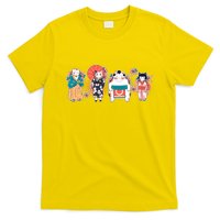Funny Cute Japanese Cat Neko Family T-Shirt