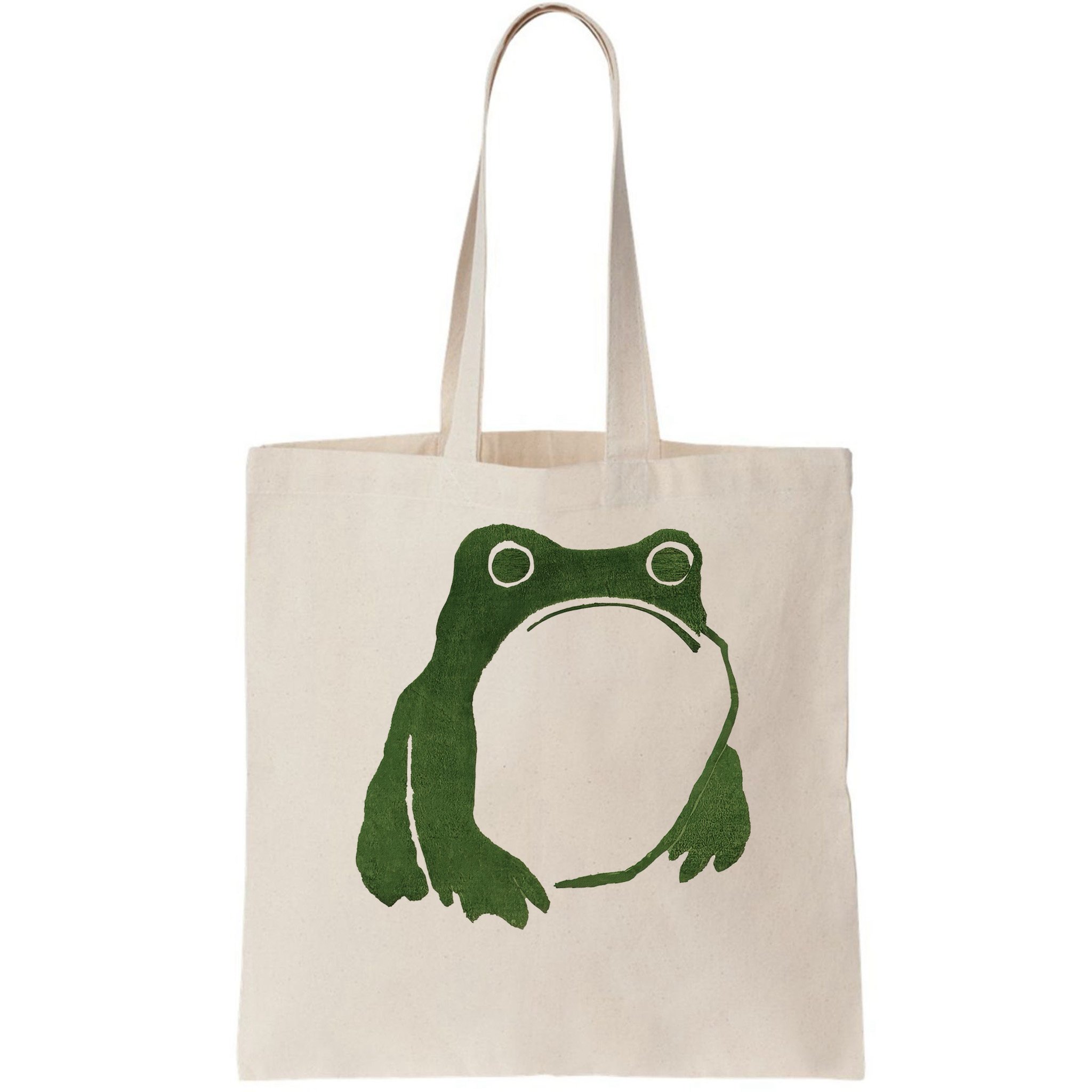 Funny Cute Japanese Frog Toad Bag
