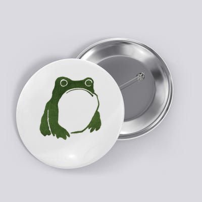 Funny Cute Japanese Frog Toad Button