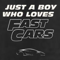 Fast Car Just A Boy Who Loves Fast Cars Funny Gift 7 Panel Mesh Trucker Snapback Hat