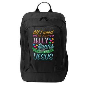 Fun Christian Jelly Bean Candy Lover Easter Jesus Saying City Backpack