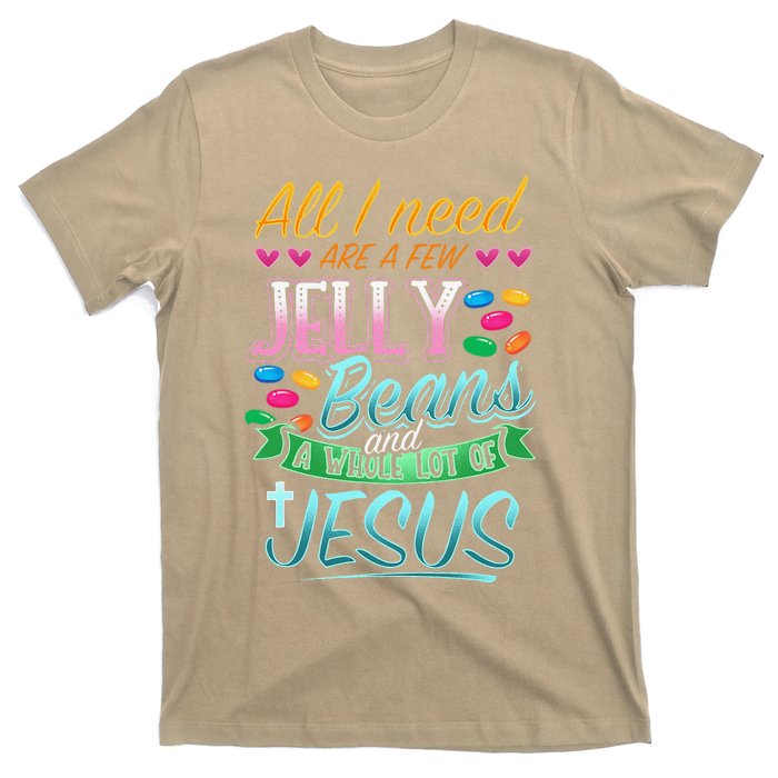 Fun Christian Jelly Bean Candy Lover Easter Jesus Saying T-Shirt