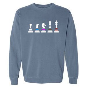 Funny Chess Jiu Jitsu For BJJ, Jujitsu Gift Garment-Dyed Sweatshirt