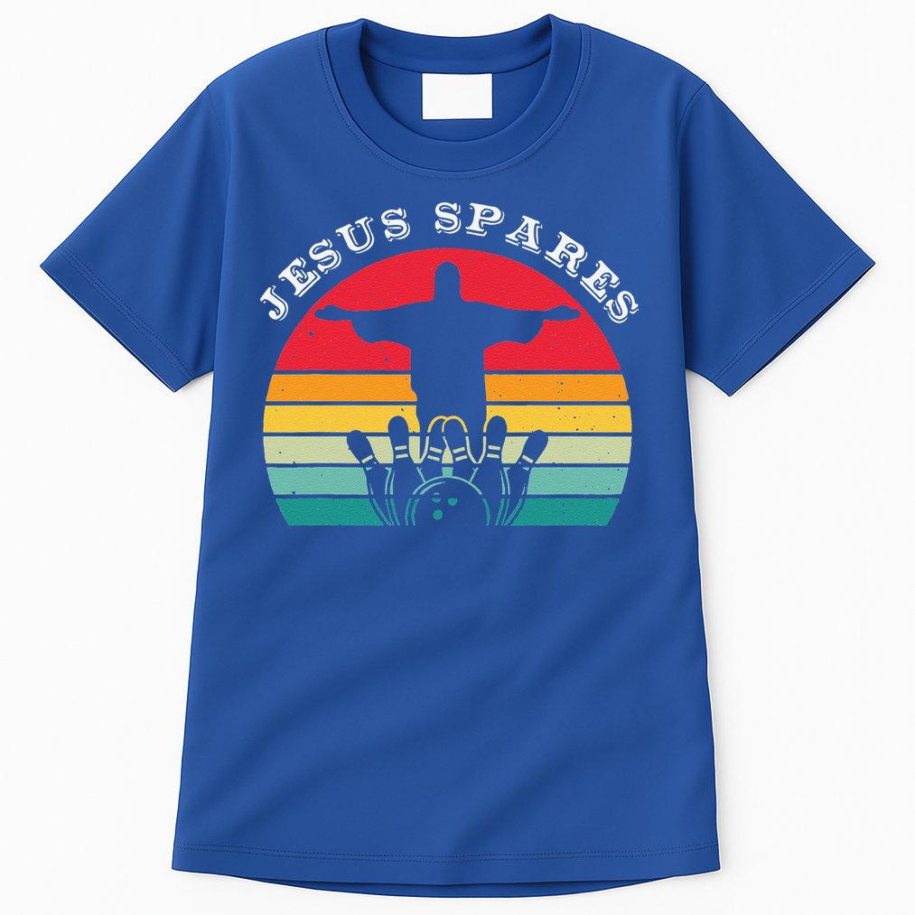 Funny Christian Jesus Spares Bowling Tall T-Shirt