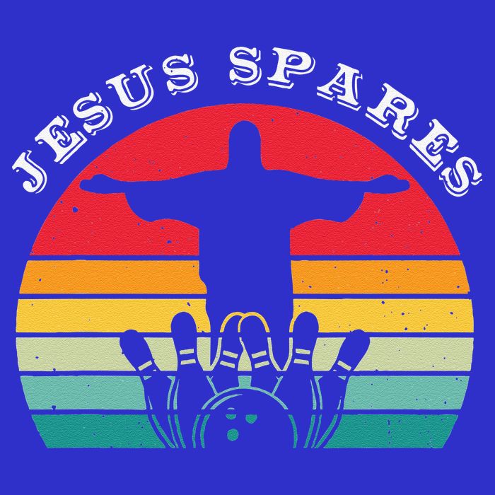 Funny Christian Jesus Spares Bowling Baby Bodysuit