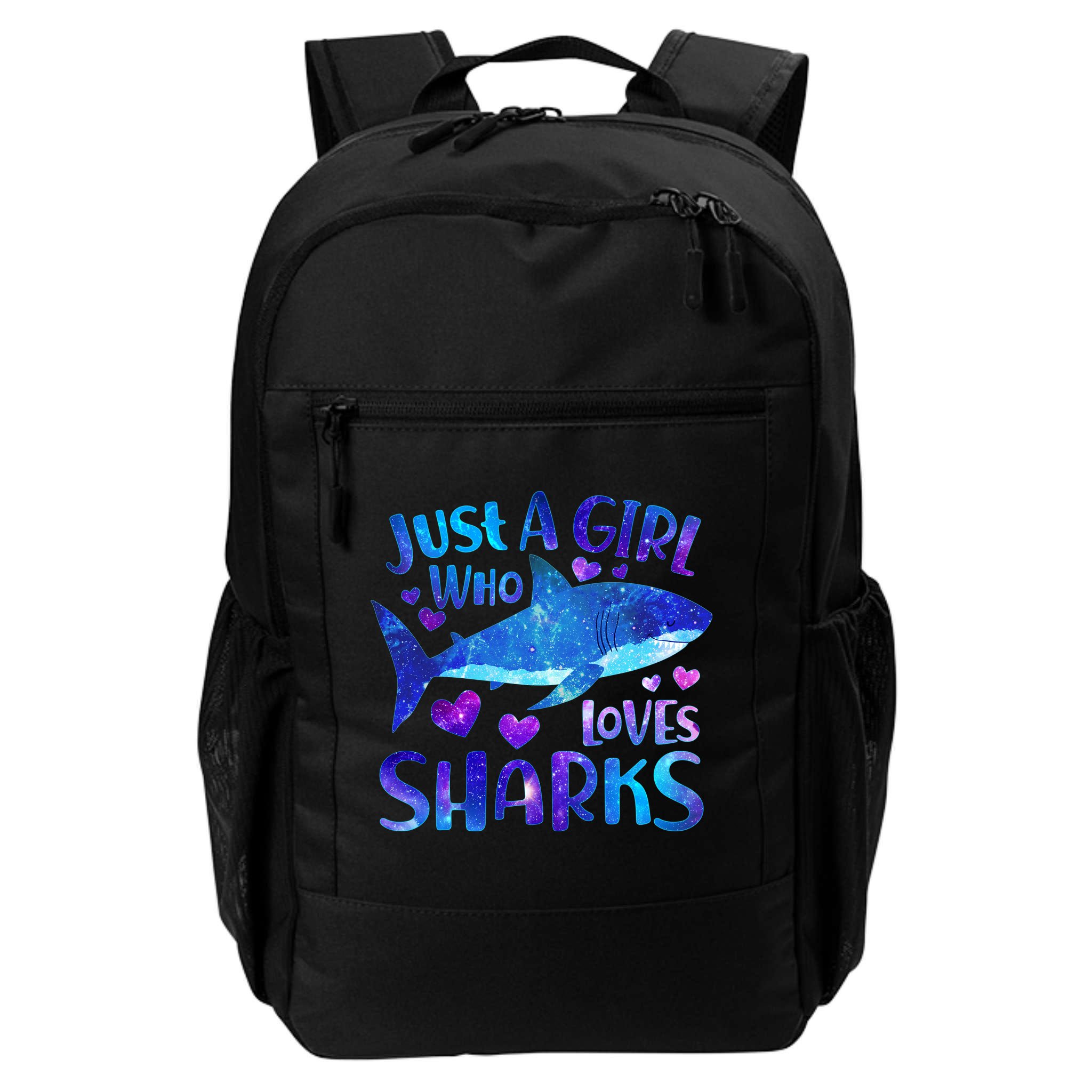Funny Cute Just A Girl Who Loves Sharks Backpack
