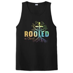 Faith Christian Jesus Lovers Rooted In Christ PosiCharge Competitor Tank