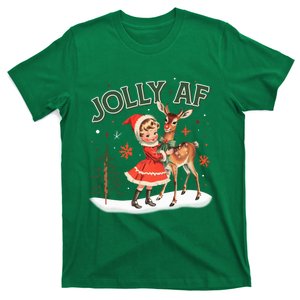 Funny Christmas Jolly Af T-Shirt