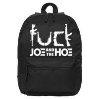 FCK Biden Joe And The Hoe Guns Control 16 in Basic Backpack