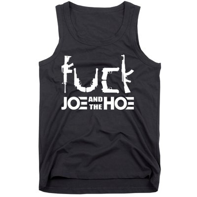 FCK Biden Joe And The Hoe Guns Control Tank Top