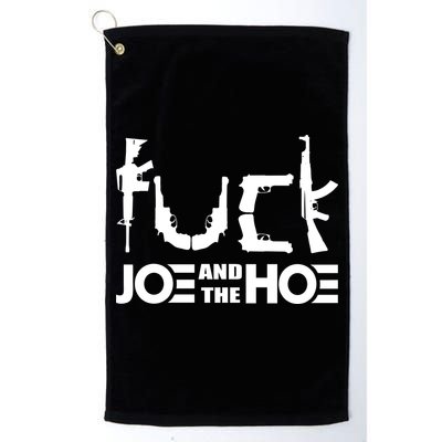 FCK Biden Joe And The Hoe Guns Control Golf Towel