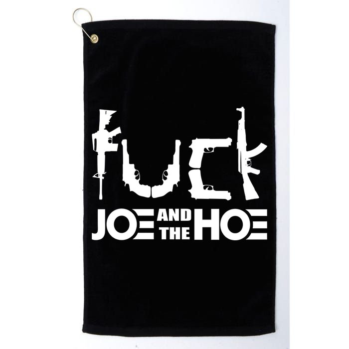 FCK Biden Joe And The Hoe Guns Control Golf Towel