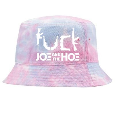 FCK Biden Joe And The Hoe Guns Control Tie-Dyed Bucket Hat