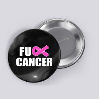 F*ck Breast Cancer Fight Logo Button