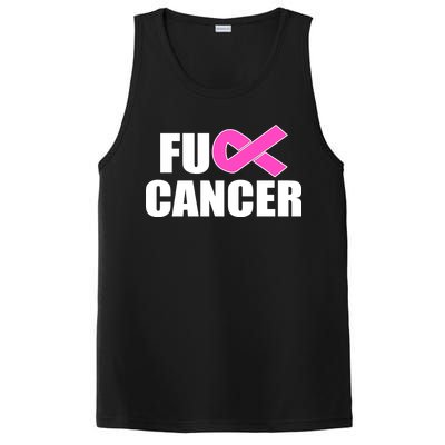 F*ck Breast Cancer Fight Logo PosiCharge Competitor Tank