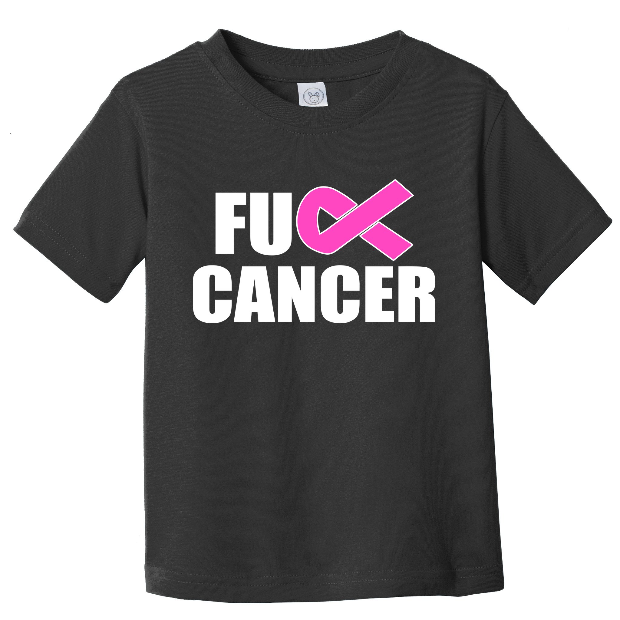 F*ck Breast Cancer Fight Logo Toddler T-Shirt