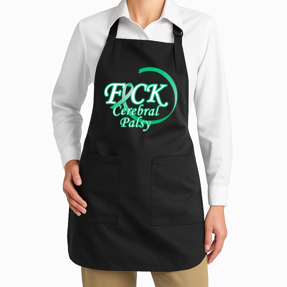 F*ck Cerebral Palsy Apron
