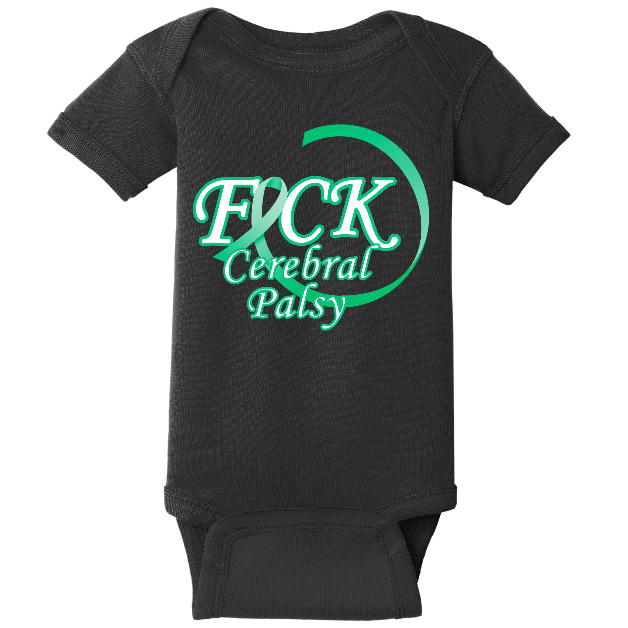 F*ck Cerebral Palsy Baby Bodysuit
