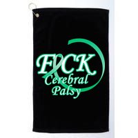 F*ck Cerebral Palsy Golf Towel