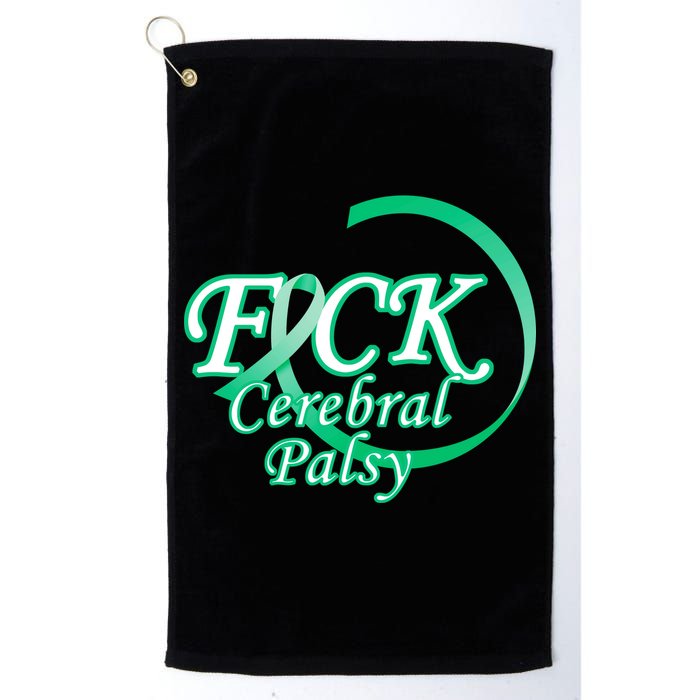 F*ck Cerebral Palsy Golf Towel