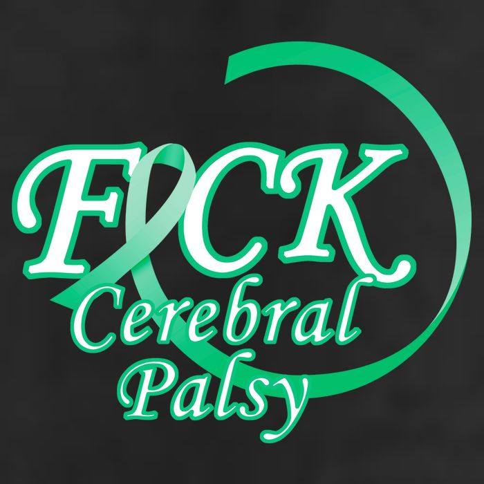 F*ck Cerebral Palsy Golf Towel