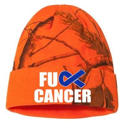 F*ck Colon Cancer Fight Logo Kati Licensed 12" Camo Beanie