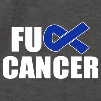 F*ck Colon Cancer Fight Logo Vector Backpack