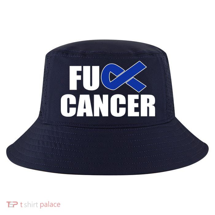 F*ck Colon Cancer Fight Logo Cool Comfort Performance Bucket Hat