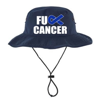 F*ck Colon Cancer Fight Logo Bucket Hat