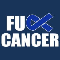 F*ck Colon Cancer Fight Logo Zip Tote Bag