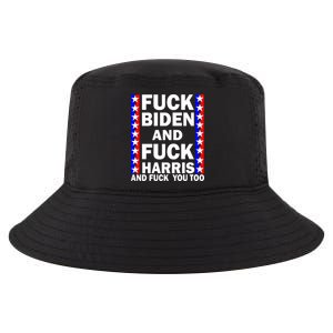 F*ck Kamala Harris and F Joe Biden Cool Comfort Performance Bucket Hat