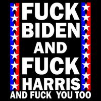 F*ck Kamala Harris and F Joe Biden 16 in Basic Backpack