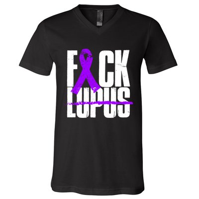 F*ck Lupus V-Neck T-Shirt