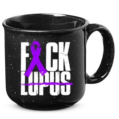 F*ck Lupus 15oz Campfire Ceramic Mug
