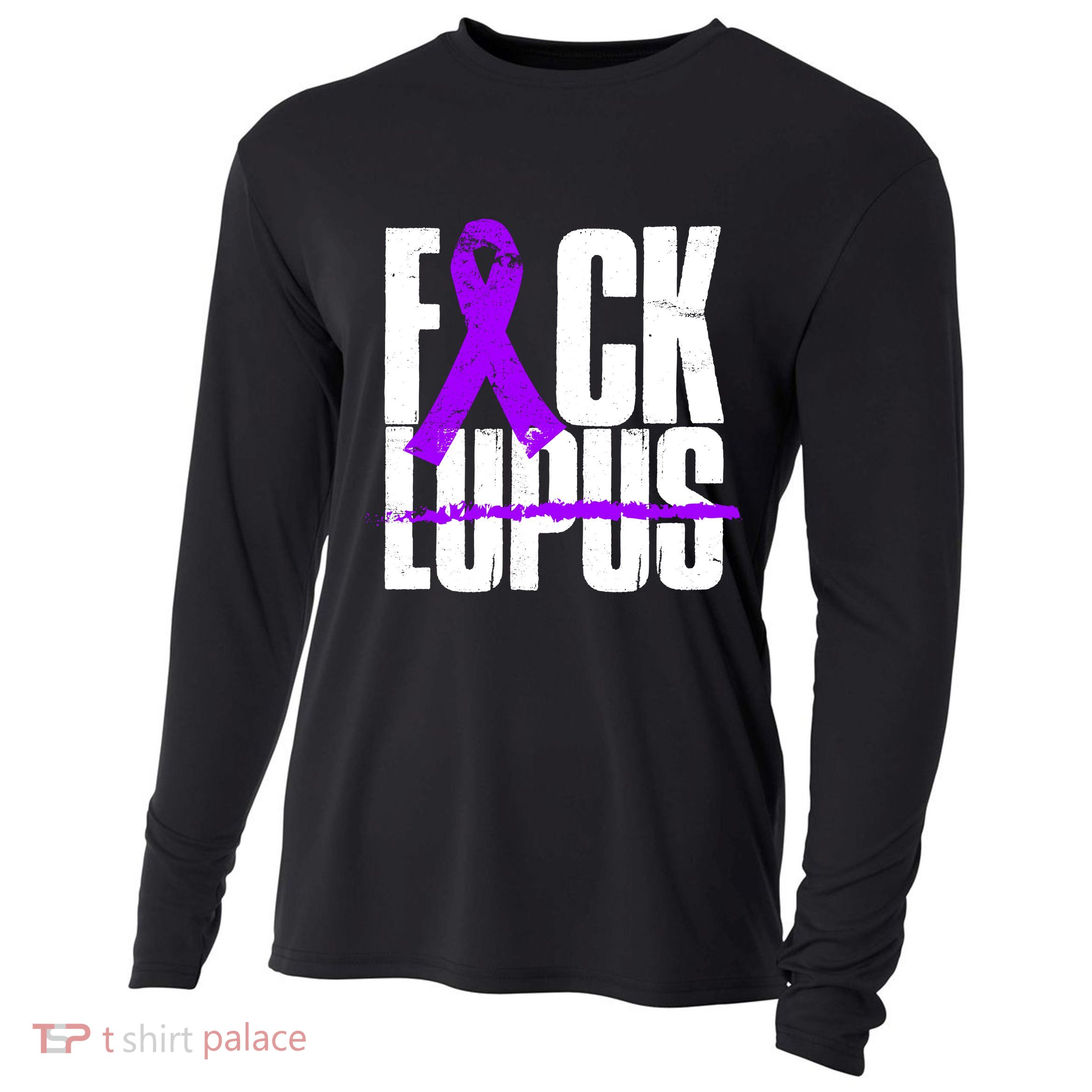 F*ck Lupus Cooling Performance Long Sleeve Crew