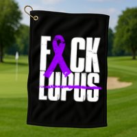 F*ck Lupus Golf Towel