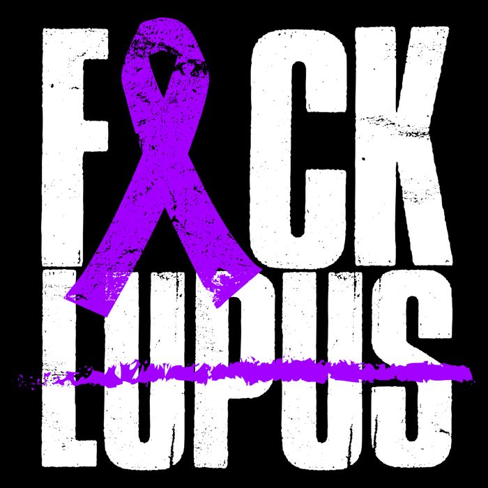F*ck Lupus Womens T-Shirt