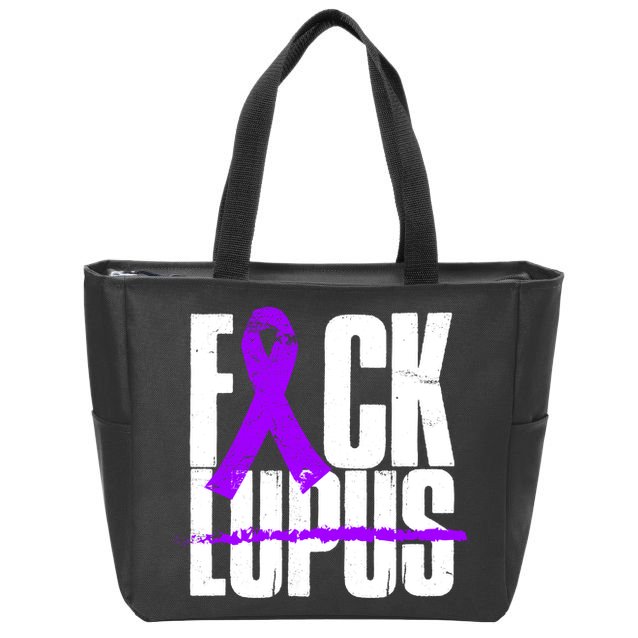 F*ck Lupus Zip Tote Bag