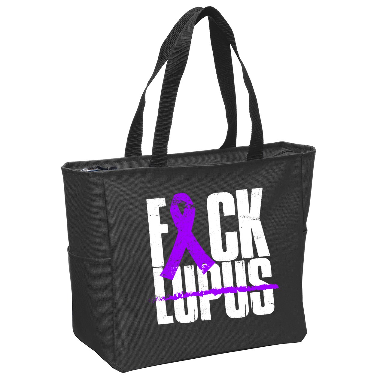 F*ck Lupus Zip Tote Bag