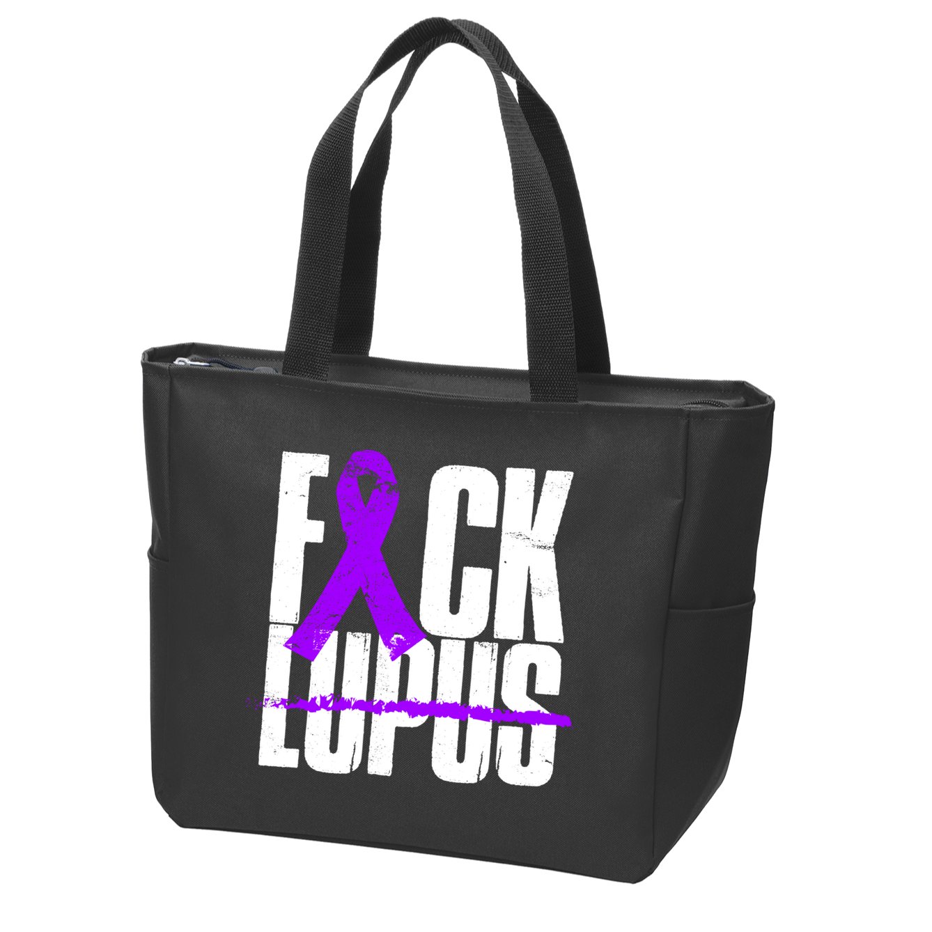 F*ck Lupus Zip Tote Bag