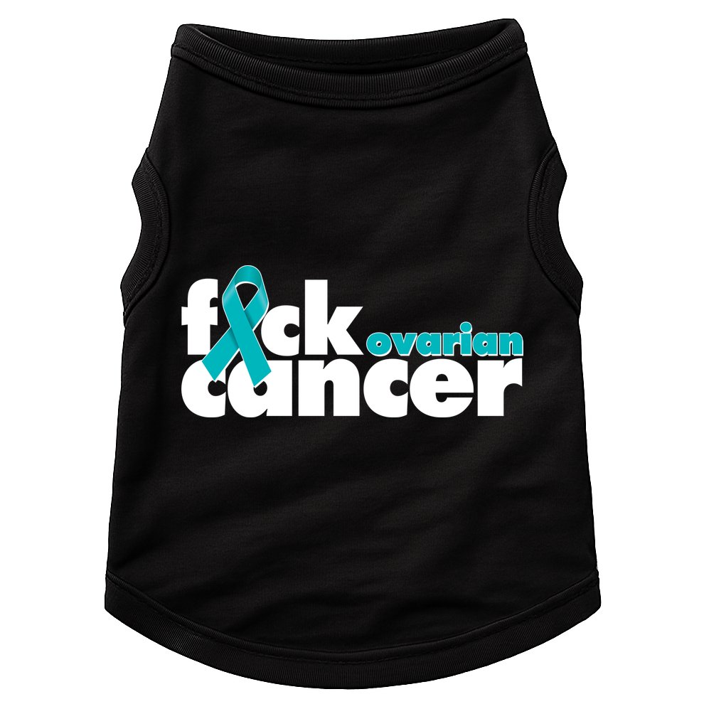 F*ck Ovarian Cancer Doggie Tank