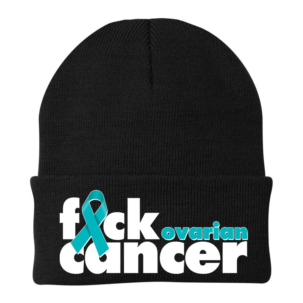 F*ck Ovarian Cancer Beanie