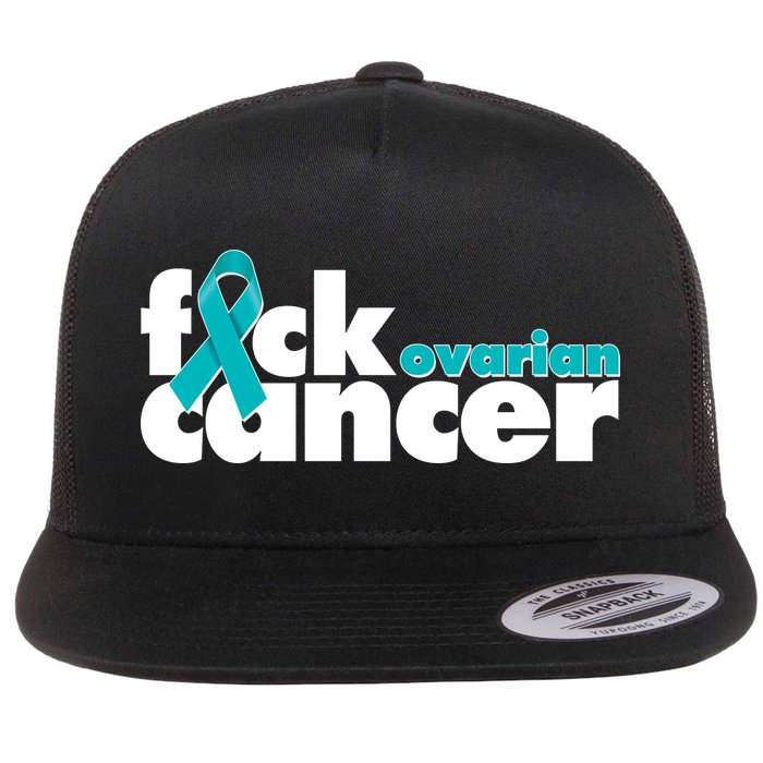 F*ck Ovarian Cancer Flatbill Hat
