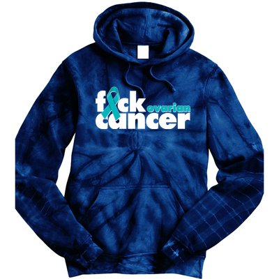 F*ck Ovarian Cancer Tie Dye Hoodie