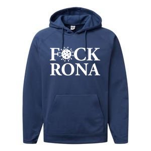 F*ck Rona Performance Fleece Hoodie