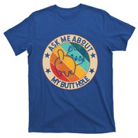 Funny Cat Kitten Tee Ask Me About My Butthole Animal Butt Gift T-Shirt