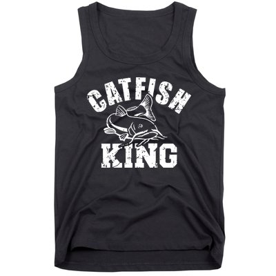 Fishing Catfish King Tank Top