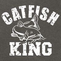 Fishing Catfish King Cotton Canvas Backpack