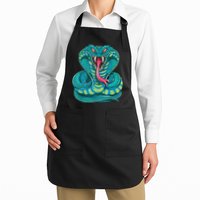 Fanged Cobra King Snake Fast Striking Fangs Bite Apron
