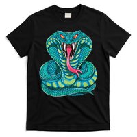 Fanged Cobra King Snake Fast Striking Fangs Bite T-Shirt